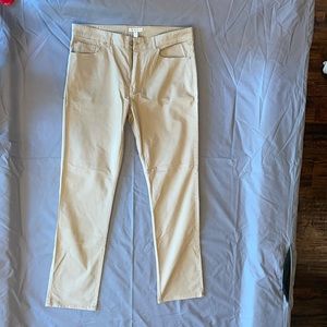 Peter Millar Five Pocket Pant 36x33 Khaki